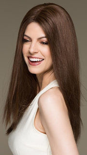 XENITA by ELLEN WILLE in CHOCOLATE MIX | Medium to Dark Brown base with Light Reddish Brown highlights