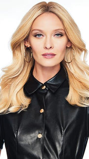 CHARMED LIFE 12" by Raquel Welch in SS14/88 GOLDEN WHEAT | Dark Blonde Evenly Blended with Pale Blonde Highlights and Dark Roots