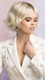 JOSLIN by Rene of Paris in CHAMPAGNE-R | Light Beige Blonde, Medium Honey Blonde, and Platinum Blonde Blend with Dark Roots