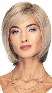 PARADOX by Gabor in G17+ VANILLA MIST | Cool, ash blonde with lighter tones through the top and sides, progressing to a deeper ash blonde nape