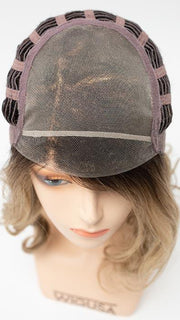 The lace front creates the illusion of a natural hairline