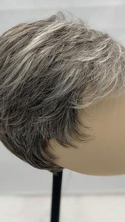 DEBBIE by ELLEN WILLE in SALT-PEPPER-MIX 39.51.44 | Light Natural Brown with 75% Gray, Medium Brown with 70% Gray and Pure White Blend