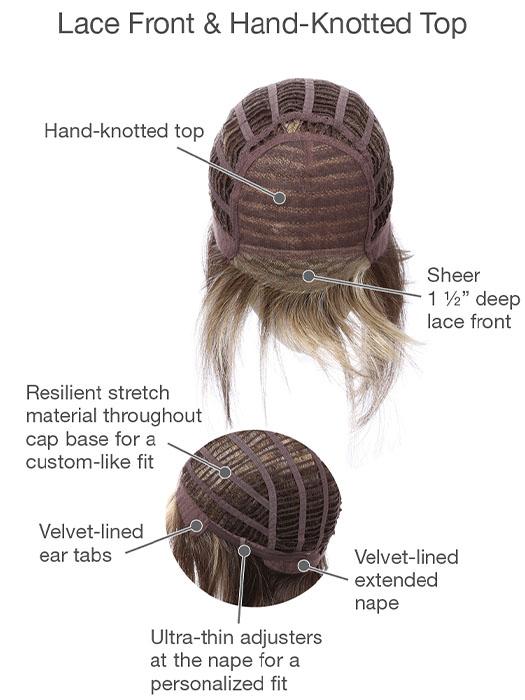 Cap Design | Lace Front | Hand Knotted Top