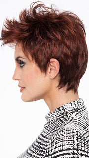 The Lace Front style mimics your natural hairline, right down to those wispy little hairs that frame your face. 