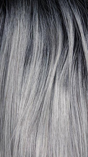 SILVER-MIST | Blue Toned Silver with Dark Roots