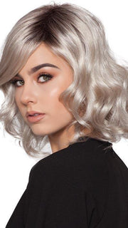 The pre-styled, ready to wear is designed to look and feel like natural hair.