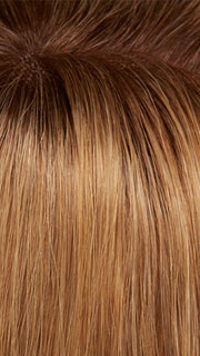14/26S10 SHADED PRALINES N' CREAM | Medium Natural-Ash Blonde & Medium Red-Gold Blonde Blend, Shaded with Light Brown