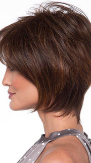 Use your heat-styling tools to straighten or curl her luscious layers—our unique Envyhair™