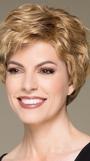 MONDO by ELLEN WILLE in CHAMPAGNE MIX | Light Beige Blonde, Medium Honey Blonde, and Platinum Blonde blend