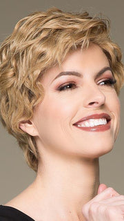 MONDO by ELLEN WILLE in CHAMPAGNE MIX | Light Beige Blonde, Medium Honey Blonde, and Platinum Blonde blend