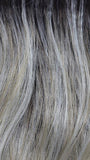 SHADOWED-CUSTARD | Warm Blonde with Light Blonde Blended Highlights and a Medium Brown Root