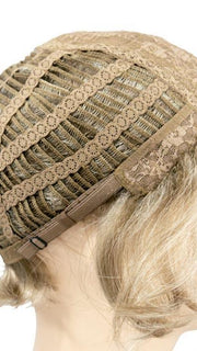 Machine Back | Open wefted machine tied back provides superior ventilation.