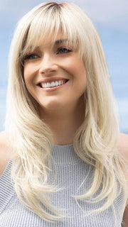 ANGELA by RENE OF PARIS inCHAMPAGNE-R | Rooted Dark with Platinum Blonde