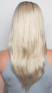 CHAMPAGNE-R | Rooted Dark with Platinum Blonde