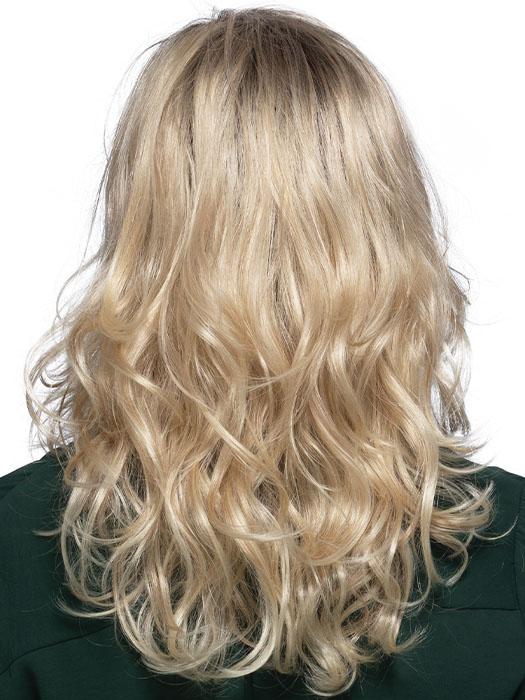 RH26/613RT8 | Golden Blonde Highlights with Pale Blonde and Dark Roots
