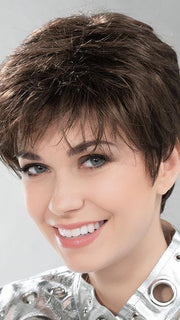 SIDE by ELLEN WILLE in CHOCOLATE MIX | Medium to Dark Brown base with Light Reddish Brown highlights