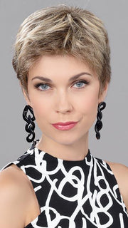 FOCUS by ELLEN WILLE in SAND ROOTED | Dark Golden Blonde mixed with med golden Blonde and Med Beige blonde | 