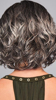 HIGH IMPACT by GABOR in GL44-66SS SUGARED NICKEL | Deep charcoal base blends into multi-dimensional tones of medium grey with steely white highlights