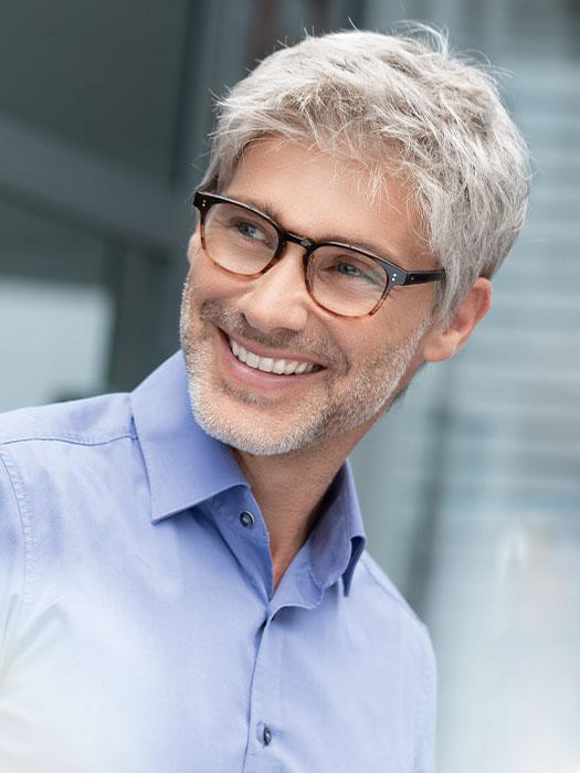 BRAD by Ellen Wille in M56S | Pure White with 5% Light Brown