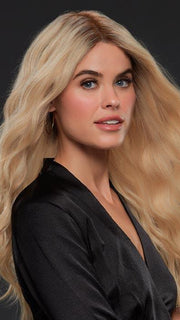 BLAKE by JON RENAU in FS24/102S12 LAGUNA BLONDE | Lt Gold Brown w/ Pale Natural Gold Blonde Blend, Shaded w/ Med Brown