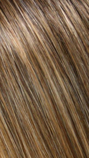 24B18S8 SHADED MOCHA | Medium Natural Ash Blonde & Light Natural Gold Blonde Blend, Shaded with Medium Brown