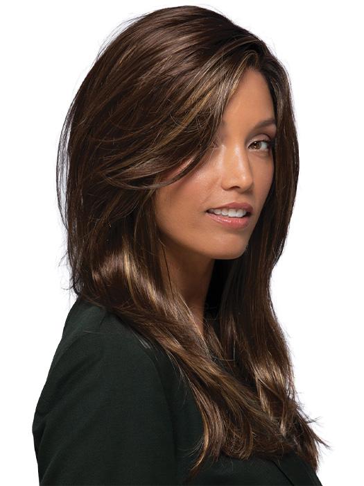 The monofilament top and lace front balance the beauty, comfort, and natural look