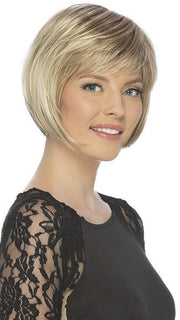 SANDRA by ESTETICA in RH1488RT8 | Dark Blonde w/Light Copper Blonde Highlights & Golden Brown Roots