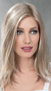 The Level Wig is from Ellen Wille’s Elements collection, a gorgeous longer style, and lightly layered at the ends