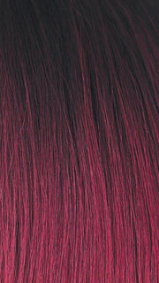 PLUM-DANDY | Blend of Burgundy and Subtle Plum with Dark Brown Roots