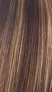 4/6/32 | Medium Dark Brown blended with Medium Brown and Medium Auburn