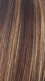 4/6/32 | Medium Dark Brown blended with Medium Brown and Medium Auburn