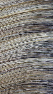 PEANUT-BUTTER-SWIRL | Warm Light Brown with Beige Highlights and Medium Brown Root
