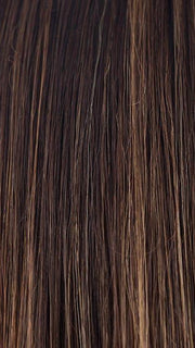 COFFEE-LATTE | Dark brown with dark brown & honey brown blended highlights
