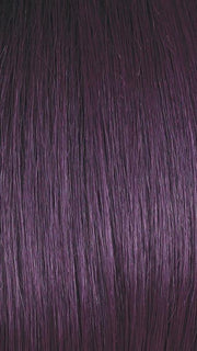 MIDNIGHT-IRIS | Blend of Darkest Brown and Dark Violet with Black Roots