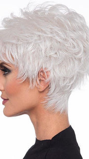 Your scalp will enjoy the gossamer lightness of the capless construction, while the versatility of our heat-friendly Envyhair