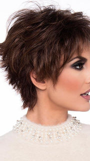 FLAME by ENVY in CINNAMON RAISIN | Medium Brown with Auburn and Cinnamon highlights