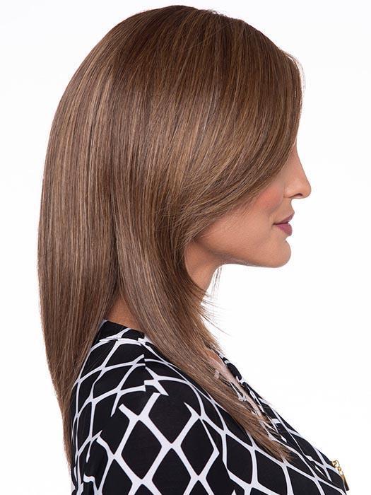 Looking for a longer ‘do? Ava Wig by Envy’s lines are sleek with a touch of allure