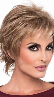 ARIA by ENVY in DARK BLONDE | 2 toned blend of Dark Honey Blonde with Lighter Blonde highlights