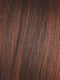 BURNT-CHILI | Dark Brown with Copper Red, Rusty Red, and Cherry Red Blended Highlights