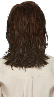 EVETTE by ESTETICA in R6LF29 | Chestnut Brown Lightening to Bright Red Mix in Front