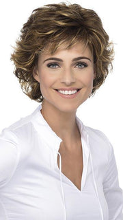 DIANA by ESTETICA in CARAMELKISS | Golden Brown w/Light Copper Blonde Highlights