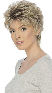 CHRISTA by ESTETICA in RH1488RT8 | Dark Blonde w/Light Copper Blonde Highlights & Golden Brown Roots