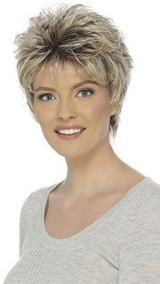 CHRISTA by ESTETICA in RH1488RT8 | Dark Blonde w/Light Copper Blonde Highlights & Golden Brown Roots
