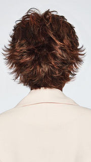 VOLTAGE by Raquel Welch in R6/30H CHOCOLATE COPPER | Dark Medium Brown Evenly Blended with Medium Auburn Highlights