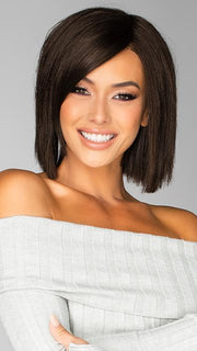 Ellis by Estetica in R4/6 | Dark Brown Blended With Chestnut Brown