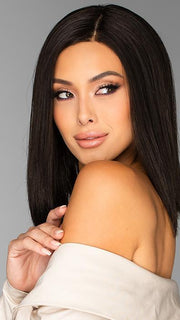 Sutton by Estetica in R2/4 | Darkest Brown Blended With Dark Brown