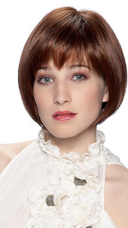 JOLENE by TressAllure in SHEER-PLUM | Dark Brown and Bright Auburn blend