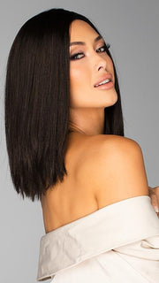 Sutton by Estetica in R2/4 | Darkest Brown Blended With Dark Brown
