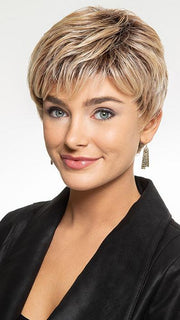 GLAMOUR PIX by Hairdo in SS14/88 ROOTED GOLDEN WHEAT | Medium Blonde streaked with pale Gold highlights and dark roots