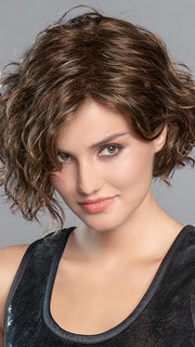 MOVIE STAR by ELLEN WILLE in CHOCOLATE ROOTED 830.6 | Medium to Dark Brown base with Light Reddish Brown highlights and Dark Roots